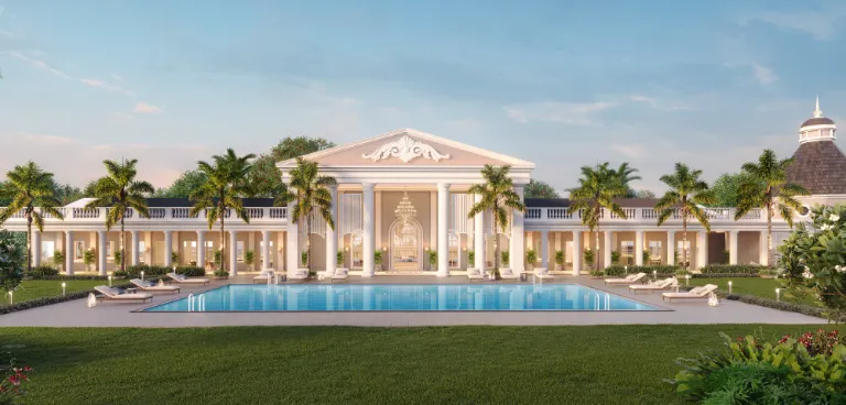 Clubhouse With Pool